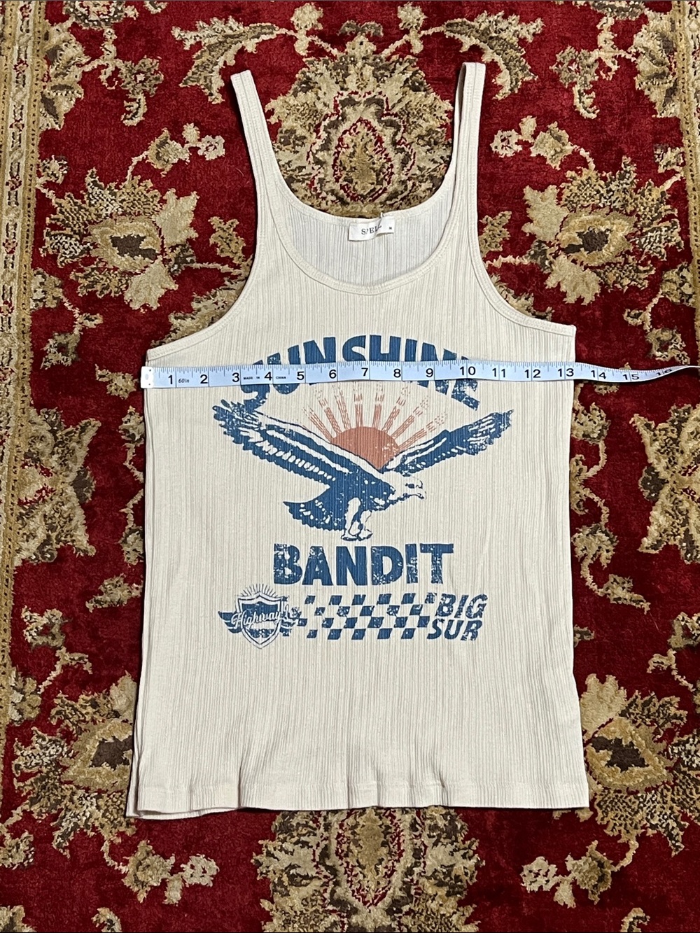 Spell Sunshine Bandit Tank - M Like New Washed condition! - Picture 4 of 8